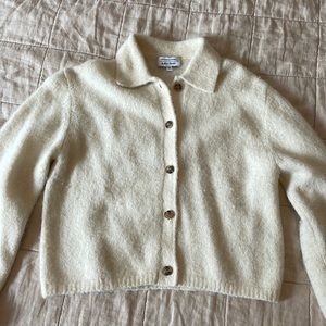 & Other Stories Alpaca Collared Cardigan, XS
